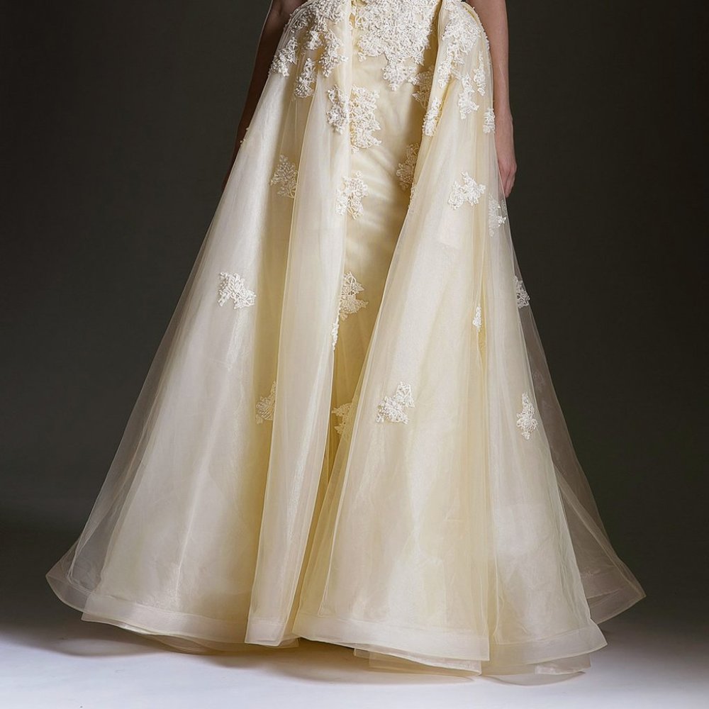 Illusion Neck A-Line Shape Prom Dress AL51256A - Picture 5 of 5